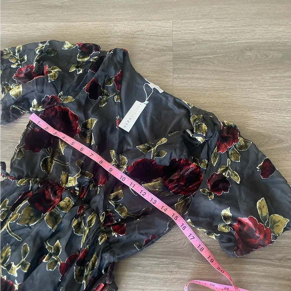 Baltic Born Parisian Velvet Floral Maxi Dress - Picture 9 of 10